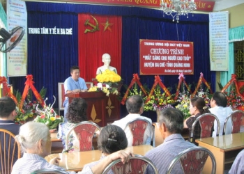 Chương trình “Mắt sáng cho người cao tuổi” tại huyện Ba Chẽ – Quảng Ninh