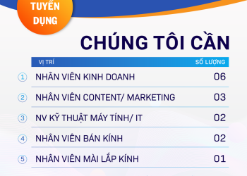THÔNG BÁO TUYỂN DỤNG