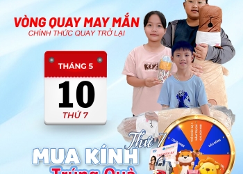 CHƯƠNG TRÌNH “VÒNG QUAY MAY MẮN” CHÍNH THỨC QUAY TRỞ LẠI