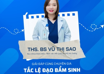 TẮC LỆ ĐẠO Ở TRẺ EM VÀ NHỮNG TRIỆU CHỨNG CẦN LƯU Ý