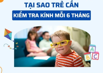 Tại Sao Trẻ Cần Kiểm Tra Kính Mỗi 6 Tháng?
