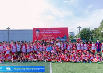 DND Hải Dương đồng hành cùng Trung tâm Bóng đá Hoàng Đức 14