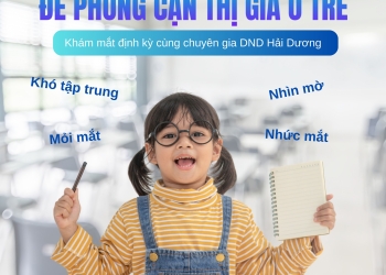 Đề Phòng Cận Thị Giả Ở Trẻ – Bảo Vệ Đôi Mắt Từ Nhỏ