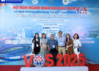 BỆNH VIỆN MẮT QUỐC TẾ DND HẢI DƯƠNG THAM DỰ HỘI NGHỊ NHÃN KHOA VIỆT NAM – VOS 2025!