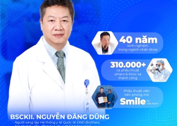 BS. CHUYÊN KHOA II NGUYỄN ĐĂNG DŨNG – CHUYÊN GIA PHẪU THUẬT KHÚC XẠ, PHACO & LÃNH ĐẠO HỆ THỐNG DND