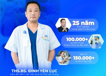 THS.BS. ĐINH YÊN LỤC – 25 năm vững tay nghề, trao gửi ánh sáng cho hơn trăm nghìn ánh mắt Việt
