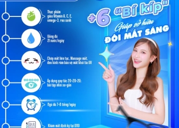 6 bí kíp giúp cả gia đình sở hữu đôi mắt sáng khỏe mỗi ngày