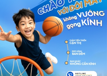 Kính Ortho-K là gì? Giải pháp giúp trẻ cận thị nhìn rõ mà không cần đeo kính ban ngày