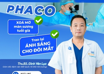 Phẫu thuật Phaco – Giải pháp xóa mờ đục thủy tinh thể, phục hồi thị lực hiệu quả