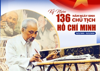 KỶ NIỆM 136 NĂM NGÀY SINH CHỦ TỊCH HỒ CHÍ MINH (19/05/1890 – 19/05/2026)