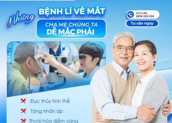 NHỮNG BỆNH LÝ VỀ MẮT NGƯỜI CAO TUỔI DỄ MẮC PHẢI VÀ CÁCH PHÒNG NGỪA HIỆU QUẢ