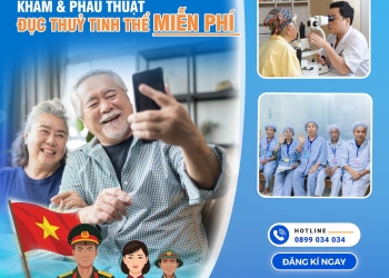Chỉ còn 30 suất khám & phẫu thuật đục thủy tinh thể miễn phí tại DND Hải Dương