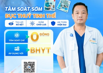 Tầm soát đục thủy tinh thể 0Đ – Giải pháp bảo vệ thị lực cho người trên 50 tuổi