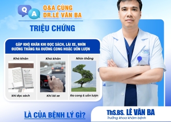 Nhìn Méo Hình, Khó Đọc Sách, Lái Xe – Có Phải Dấu Hiệu Thoái Hóa Điểm Vàng?