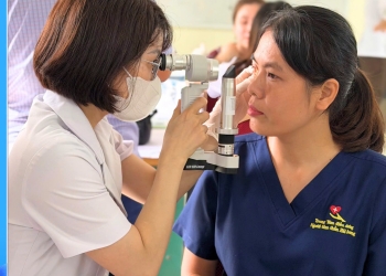 DND Hải Dương Tiếp Nối Hành Trình Chăm Sóc Đôi Mắt Cộng Đồng