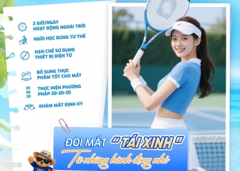 Đôi Mắt “Tái Xinh” Từ Những Thói Quen Nhỏ Mỗi Ngày