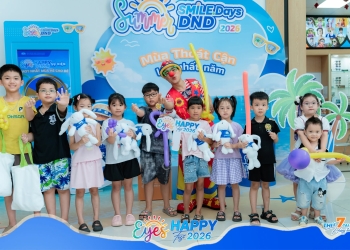 EYES HAPPY FEST – CUỐI TUẦN VUI CHƠI, KHÁM MẮT MIỄN PHÍ CHO BÉ TẠI DND HẢI DƯƠNG