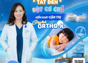 “Tắt Đèn” – Bật Cơ Chế Kiểm Soát Cận Thị Với Kính Ortho-K