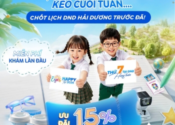 EYES HAPPY FEST DND HẢI DƯƠNG – VUI CHƠI, KHÁM MẮT MIỄN PHÍ CHO BÉ