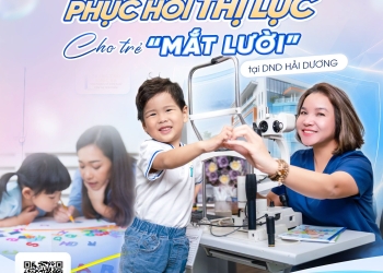 ĐIỀU TRỊ NHƯỢC THỊ CHO TRẺ TẠI DND HẢI DƯƠNG