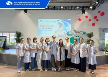 DND HẢI DƯƠNG ĐỒNG HÀNH CHĂM SÓC THỊ LỰC NGƯỜI LAO ĐỘNG TẠI LAURELTON DIAMONDS VIỆT NAM