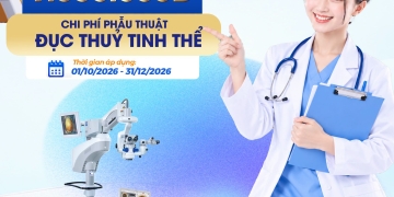 Ưu đãi phẫu thuật đục thủy tinh thể dành cho ngành Y tế và gia đình tại DND Hải Dương